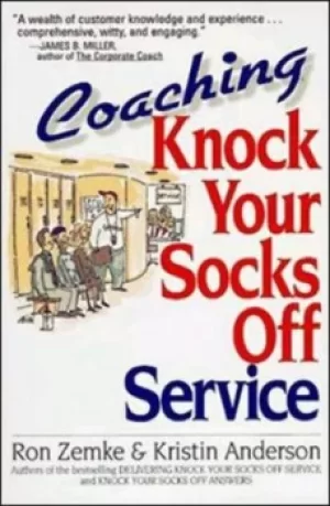 image of Coaching knock your socks off service by Zemke