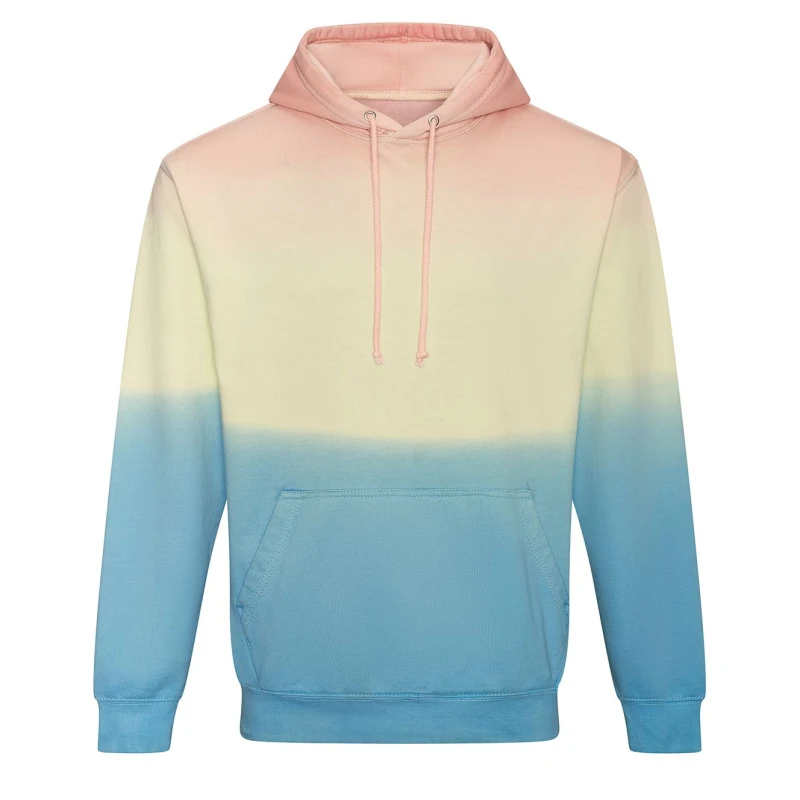 Image of AWDis AWDis Men Tie Dye Hoodie Size: Small Multi S Male 5063107031129