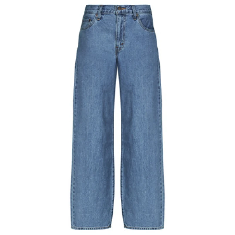 Image of Levis BAGGY DAD womens Flare / wide jeans in Blue