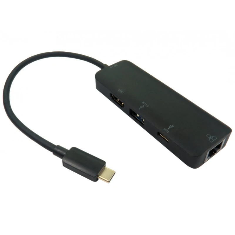Image of Cables Direct USB3C HDMI USB ADPTR + PD FUNCTION