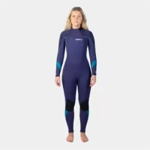 Image of Gul Response 5/3mm Blindstitched Steamer Womens - Black