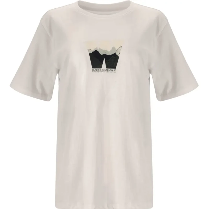 Image of Whistler Womens T-Shirt Whistler Hockley Printed Blanc Female 40