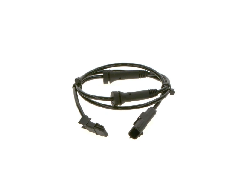 Image of Bosch 0 986 594 604 ABS Sensor with cable Sensor,wheel speed (412)
