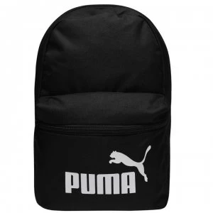 image of Puma Phase Mini Backpack Junior - Black/White