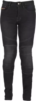 Image of Furygan Purdey Ladies Motorcycle Jeans, black, Size 38 for Women, black, Size 38 for Women