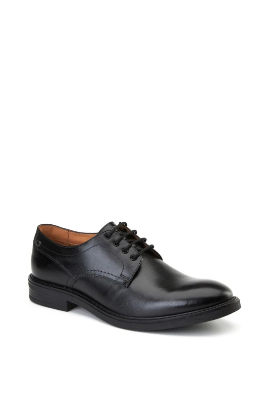 Image of Base London Base London Men Durham Lace Shoe in Black Size: 6 Black 6 Male 5063294199985