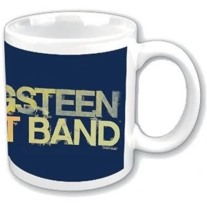 Image of Bruce Springsteen Yellow Logo Mug