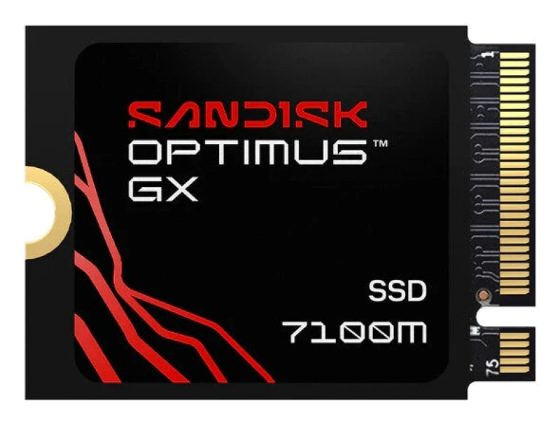Image of SanDisk SanDisk Optimus GX 7100M 1TB M.2 PCI Express 4.0 NVMe TLC 3D NAND SDSP71100TAT-000E0