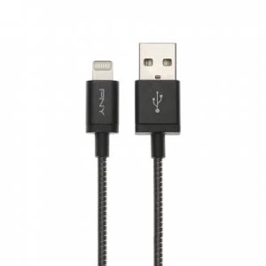 Image of PNY C-UA-LN-KFL-04 lightning cable 1.2 m Black