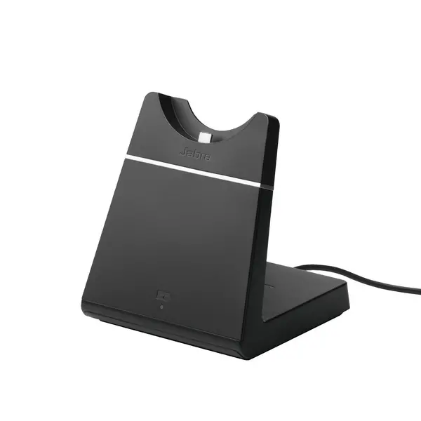 image of Jabra Jabra Evolve 65 Charging Stand. Charger type: Indoor Power source type: AC Charger compatibility: Headset. Product colour: Black 14207-39