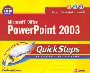 Image of Microsoft Office Powerpoint 2003 by Carole Matthews Book