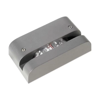 Image of Leds-C4 Finestra - LED Outdoor Wall Light Grey IP65