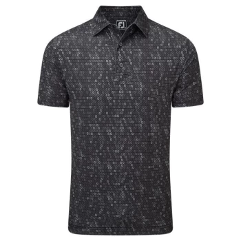 Image of Footjoy Digital Camo FJ Print Lisle - Black