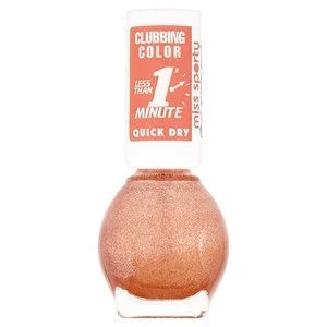 image of Miss Sporty Clubbing Colour Nail Polish Festive Bronze no.031 Gold