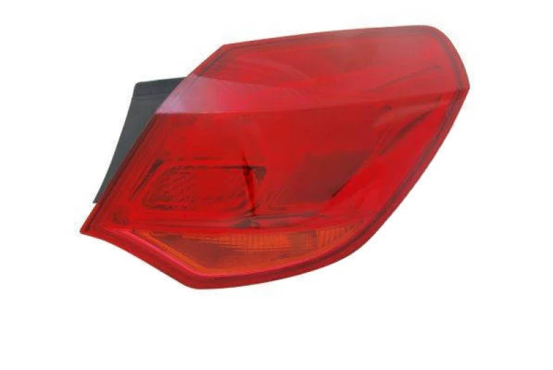 Image of TYC 11-11647-01-2 Rear light Outer section, without bulb holder, Right Combination Rearlight (391)
