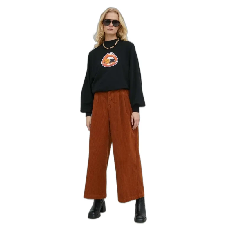 Image of Wrangler Sweatshirt woman Wrangler Crew Noir Female M