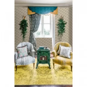 Image of The Chateau Nouveau Heron Wallpaper