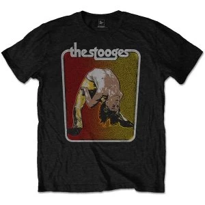 Image of Iggy & The Stooges - Iggy Bent Double Mens XX-Large T-Shirt - Black