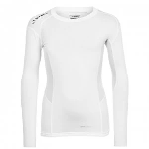 Sondico Long Sleeved Core Base Layer Junior - White