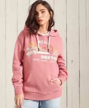 image of Superdry Vintage Itago Brushed Hoodie