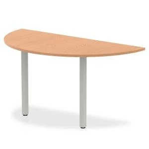 Image of Trexus Conference D End 1600mm Width Oak Ref I000786