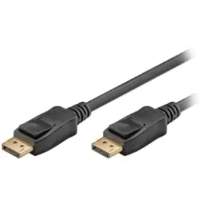 image of Goobay 1.4 8K Ultra HD DisplayPort Cable - 5m - Black