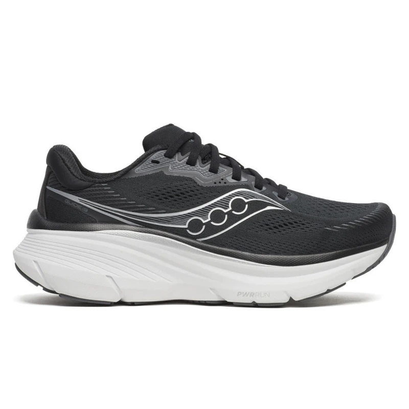 Image of Saucony Saucony Guide 19 Womens Black/silver - Black / 3 / Standard
