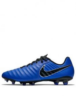 Image of Nike Tiempo Legend Academy Firm Ground Football Boots Blue Size 6 Men