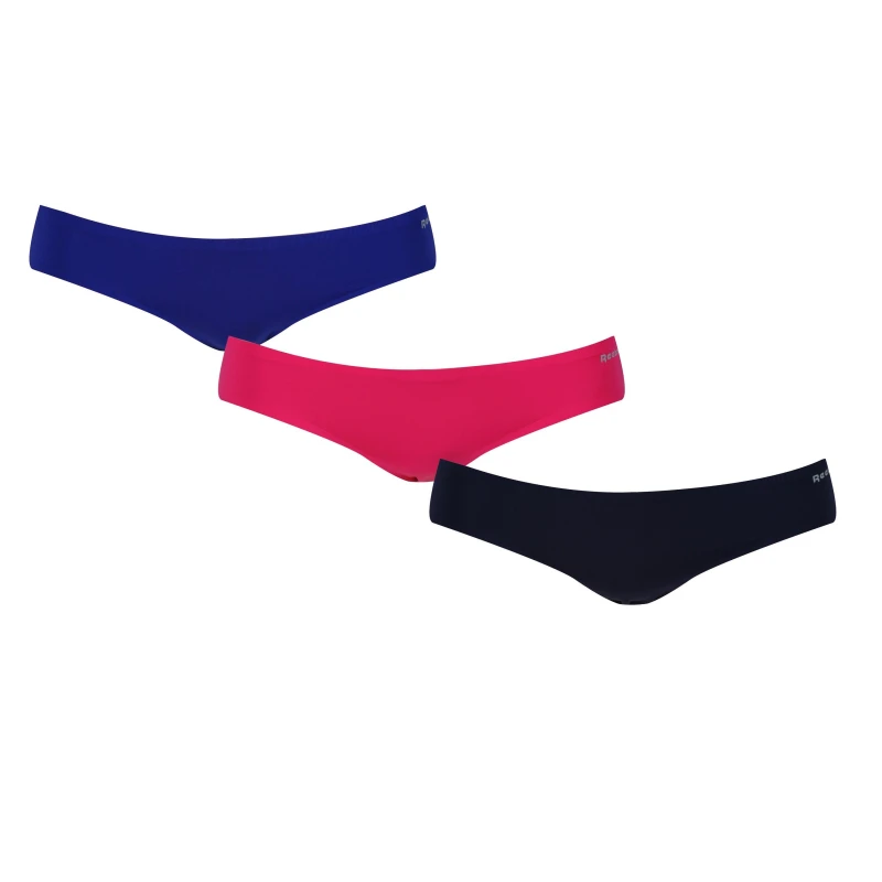 Image of Reebok 3 Pack Suki Briefs Womens - Blue Blue 8