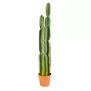 image of 118Cm Cactus Artificial Plant In Terracotta Pot