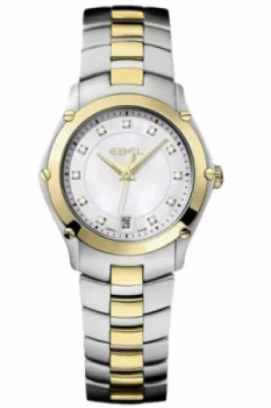 image of Ladies Ebel Sport 18ct Gold Diamond Watch 1216029