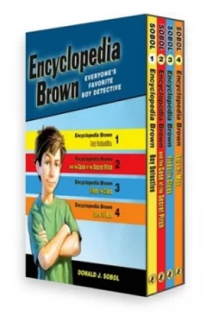 Image of Encyclopedia Brown Box Set 4 Books by Donald J. Sobol