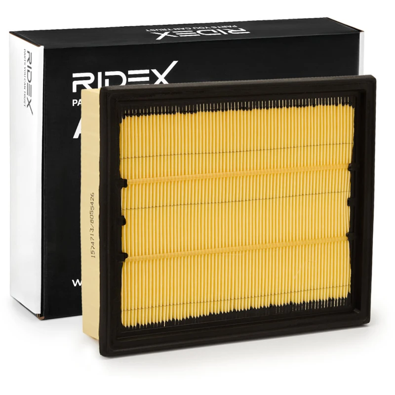 Image of RIDEX 8A0369 Air filter Filter Insert Air Filter (8)