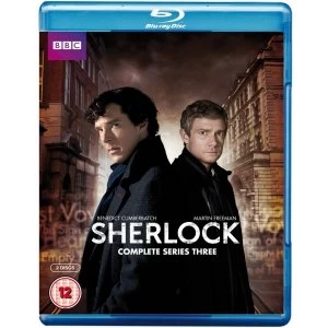 image of Sherlock Complete Series 3 Bluray