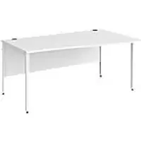 image of Dams International Wave Desk MB16WRWHWH 1,600 x 990 x 725 x 800 - 990 mm