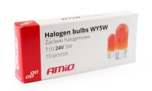 Image of AMiO Light Bulbs 01001 Bulb, indicator VW,AUDI,MERCEDES-BENZ,Golf IV Schragheck (1J1),POLO (9N_),PASSAT Variant (3B6)