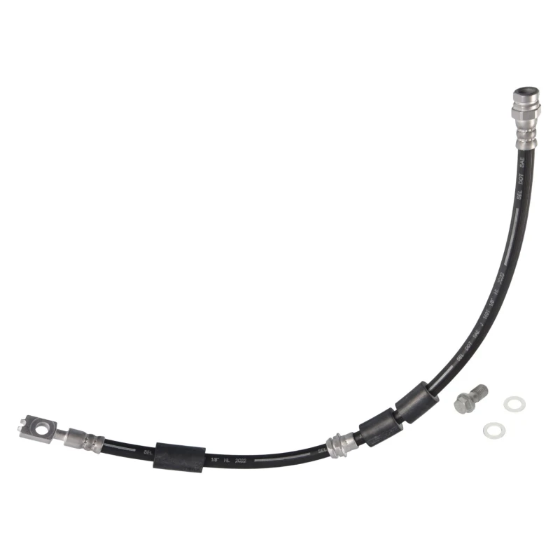 Image of FEBI BILSTEIN 30375 Brake Hose Front Axle Right, with banjo bolt Brake Hose (83)