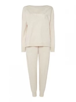 Image of DKNY Logo sweat and jogger set White