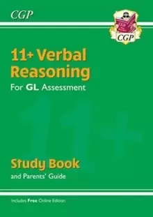 Image of 11+ GL Verbal Reasoning Study Book (with Parents' Guide & Online Edition)