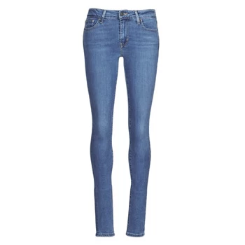 image of Levis 711 SKINNY womens in Blue - Sizes US 26 / 32,US 28 / 32,US 29 / 32,US 27 / 34,US 25 / 32,US 30 / 32,US 24 / 30,US 25 / 30,US 26 / 30,US 29 / 30,