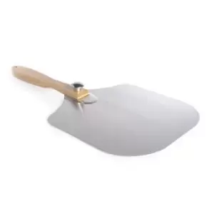 Image of Stainless Steel Pizza Peel with Rotating Handle M&W
