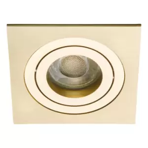 Image of Inlight Pasto Adjustable Ceiling Downlight Polished Brass