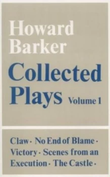 Image of Collected Plays by Howard Barker Paperback