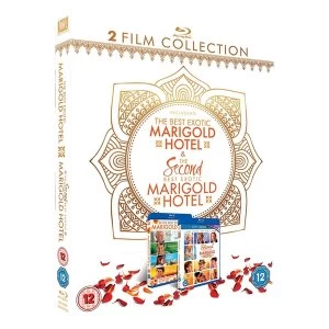 image of The Best Exotic Marigold Hotel/The Second Best Exotic Marigold Hotel Bluray