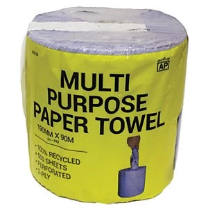 image of Ap Multi Purpose Paper Towel Roll 500 Sheets