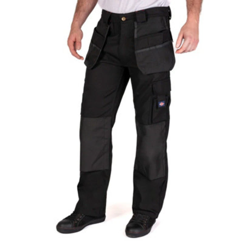 Image of Lee Cooper Workwear Lee Cooper Workwear Men Fixed Holster Pocket Trouser in Black Size: 40S Black 40S Male 5050217232942