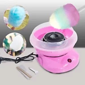 Image of HOMCOM 450W Stainless Steel Electric Candy Floss Machine 800-017PK Pink