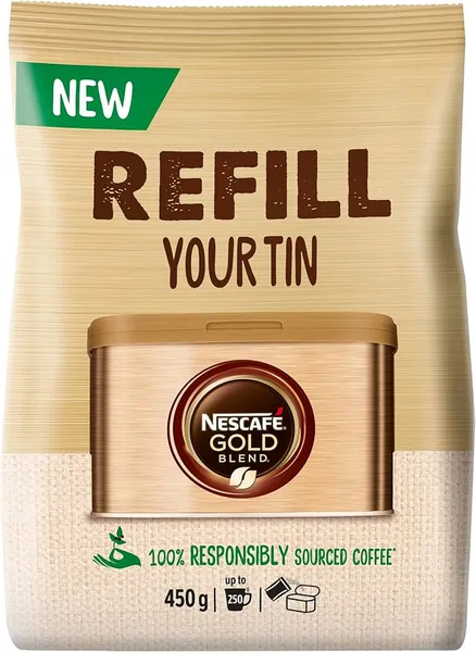 Image of Nescafe Gold Blend Coffee Refill Pouch 450g
