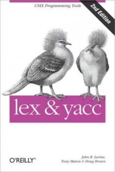 Image of Lex and Yacc by Doug Brown Book