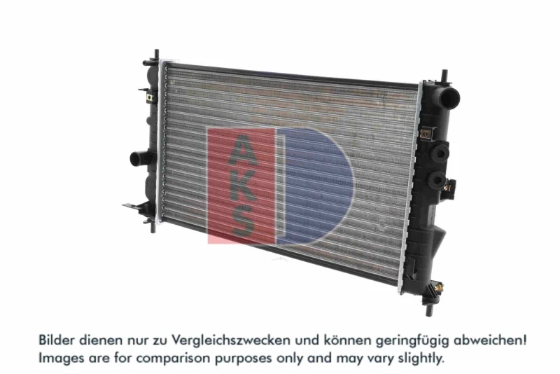 Image of AKS DASIS 150027N Engine radiator Mechanically jointed cooling fins Radiator,engine cooling (470)